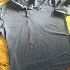Under Armour Men's Navy Blue Polo Shirt XL